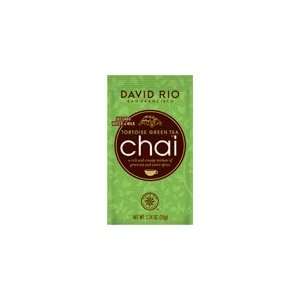 David Rio Tortoise Green Tea 1.24 oz. Chai Mix Packet