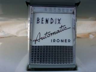 VINTAGE BENDIX AUTOMATIC IRONER CLOTHES PRESS GREAT CONDITION  