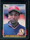 1985 Donruss TERRY PENDLETON #534 Cardinals Rookie RC