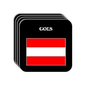  Austria   GOLS Set of 4 Mini Mousepad Coasters 