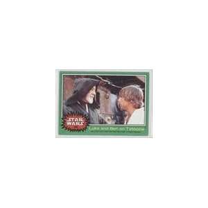  1977 Star Wars (Trading Card) #250   Luke and Ben on Tatooine 