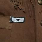VINTAGE Pioneer Wear Ladies Fringe Leather Jacket Size 6