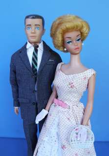  1963 FASHION QUEEN BARBIE DOLL PH KEN DOLL & ON A DATE CLOTHING LOT