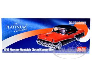 Brand new 118 scale diecast model car of 1956 Mercury MontclairClosed 