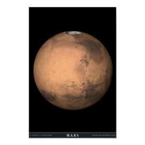 The Planet Mars Print 