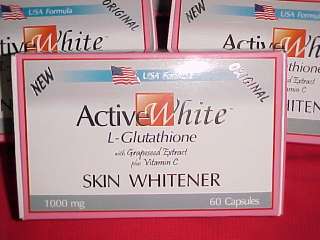 NEW Original Active White L Glutathione Skin Whitener  