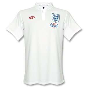  09 11 England Home Jersey + World Cup 2010 South Africa 