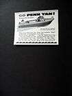 Penn Yan Boats Ski Special Boat 1963 print Ad