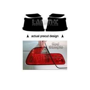 Dodge Charger 2005 2006 2007 2008 Tail Light Vinyl Film Covers ( RED 
