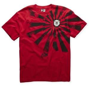 FOX OVERLOAD S/S TEE RED XL 