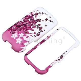 New Pink Spring Flower Cover Skin Case for LG Optimus S LS670  