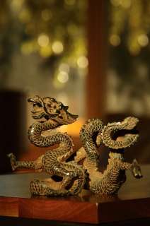 Chinese Dragon of the West Wind Asian Statue  