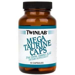  Twinlab Mega Taurine 1000mg 50 Capsules Health & Personal 