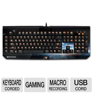 Razer Blackwidow Ultimate Battlefield 3 Keyboard 879862003791  