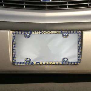  NCAA Texas A & M Commerce Lions Thin Rim Mini Logo License 