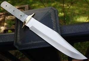 CUSTOM Knife Blank HUGE CLIP POINT BOWIE Knives #009  