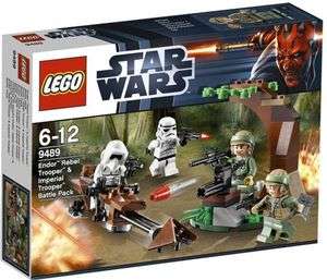LEGO Star Wars ENDOR REBEL & IMPERIAL TROOPER BATTLE PACK #9489 NEW 