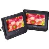   D7121ESK PORTABLE DVD PLAYER DUAL SCREEN 7IN 044476079252  