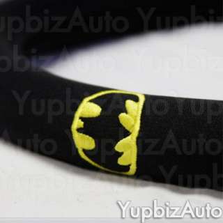 11PC Batman Logo Car Seat Covers Steering Wheel Set NEW  