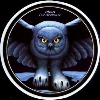  Rush   Fly By Night Eagle Logo   Round Sticker / Decal 