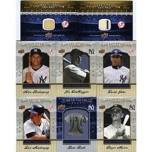 Upper Deck Yankees Final Season Boxed Set w/Piece of Game Used Jersey 