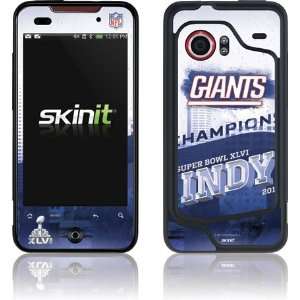   Bowl XLVI Champs  NY Giants Vinyl Skin for HTC Droid Incredible