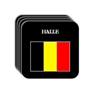 Belgium   HALLE Set of 4 Mini Mousepad Coasters