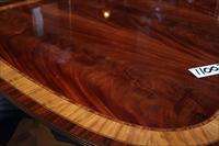 High End Mahogany Dining Table with Three Leaves  