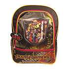 TRANSFORMERS BUMBLEBEE LARGE BOYS 3 D BACKPACK NEW NWT