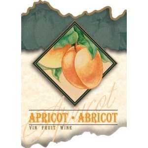  Apricot Fruit Wine Label Dry Gum   30/Pack