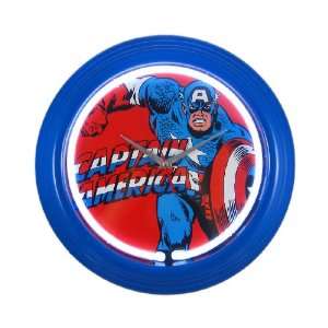  Marvel Comics Captain America Neon Wall Clock
