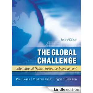 The Global Challenge International Human Resource Management Paul 