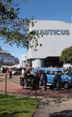 Nauticus is in Norfolk, Virginia. The complex includes the 