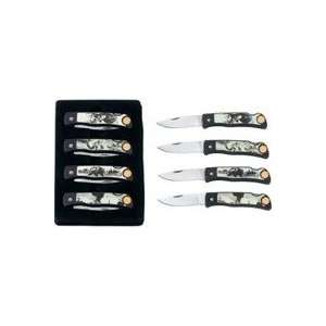  Maxam® 4pc Outdoorsman Knife Set
