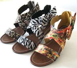 Womens Animal Print Flat Shoes Gladiator Leopard Zebra Strap Sandal 