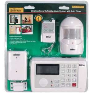  HomeSafe Wireless Home Security System