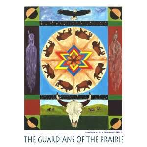  The Guardians of the Prairie (The Art of C R Strahan Note 