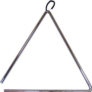  Tycoon Percussion 10 Inch Aluminum Triangle Musical Instruments