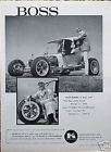 1965 65 Keystone Mag Wheel Rim ORIGINAL Vintage Ad