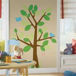 Dotted Tree Nursery/Kids Room Wall Art Sticker Decals  