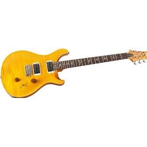  Prs 2011 Custom 24 10 Top Electric Guitar Santana Yellow 