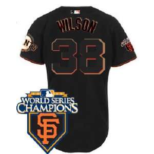  Wholesale New San Francisco Giants #38 Brian Wilson Black 