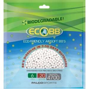Eco BB 4700 ct. Eco Friendly Airsoft BBs Olive Drab  