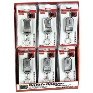  Yorkcraft™ 24pc LED Light and Bottle Opener Key Chain in 