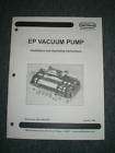 westfalia ep vacume pump milker instr operating manual returns 