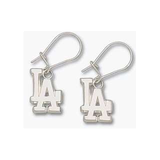 Los Angeles Dodgers 1/2 LA Post Earrings   Sterling Silver Jewelry 