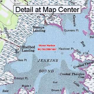   Map   Stone Harbor, New Jersey (Folded/Waterproof)