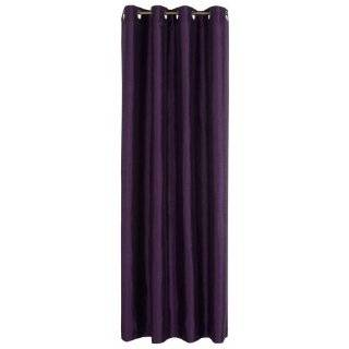 Stylemaster Tribeca 56 by 63 Inch Faux Silk Grommet Panel, Amethyst