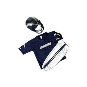  San Diego Chargers Youth NFL Team Helmet and Uniform Set 
