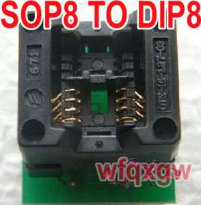 SOP8 to DIP8 narrow 150mil Programmer IC adapter Socket  